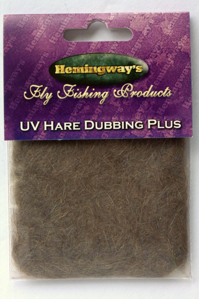 Hemingway's Hare Plus UV Dubbing - FrostyFly