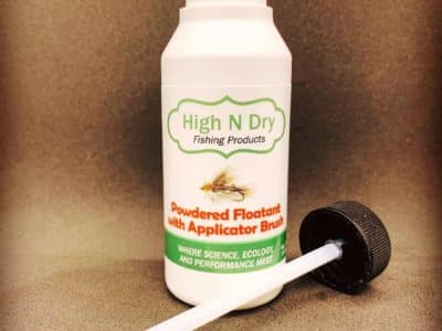 High N Dry Powdered Fly Floatant with Applicator Brush