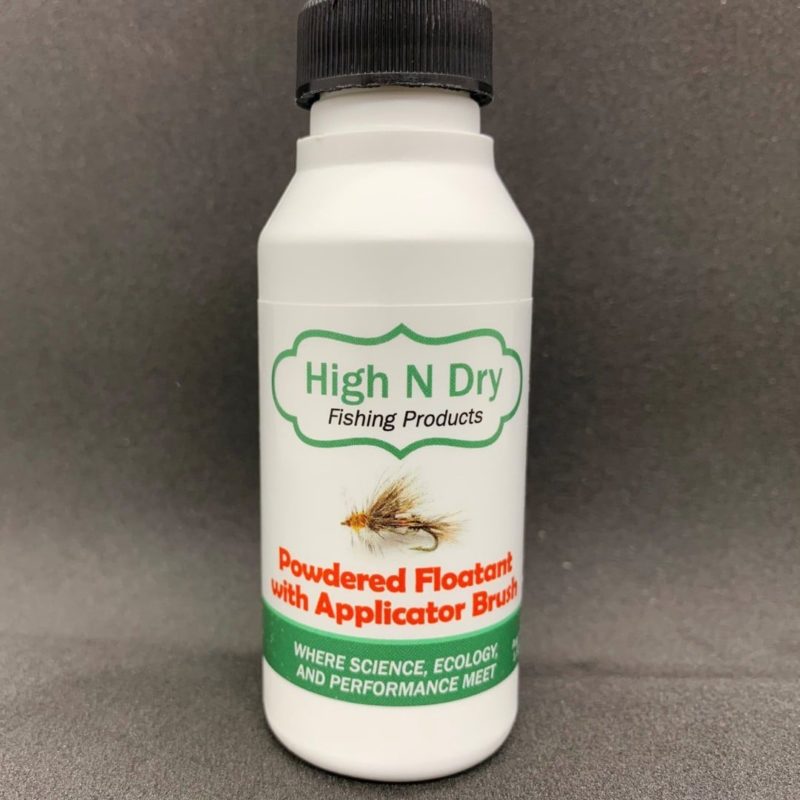 High N Dry Powdered Fly Floatant with Applicator Brush