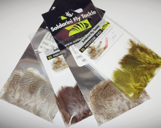 Soldarini Selected Partridge Feathers