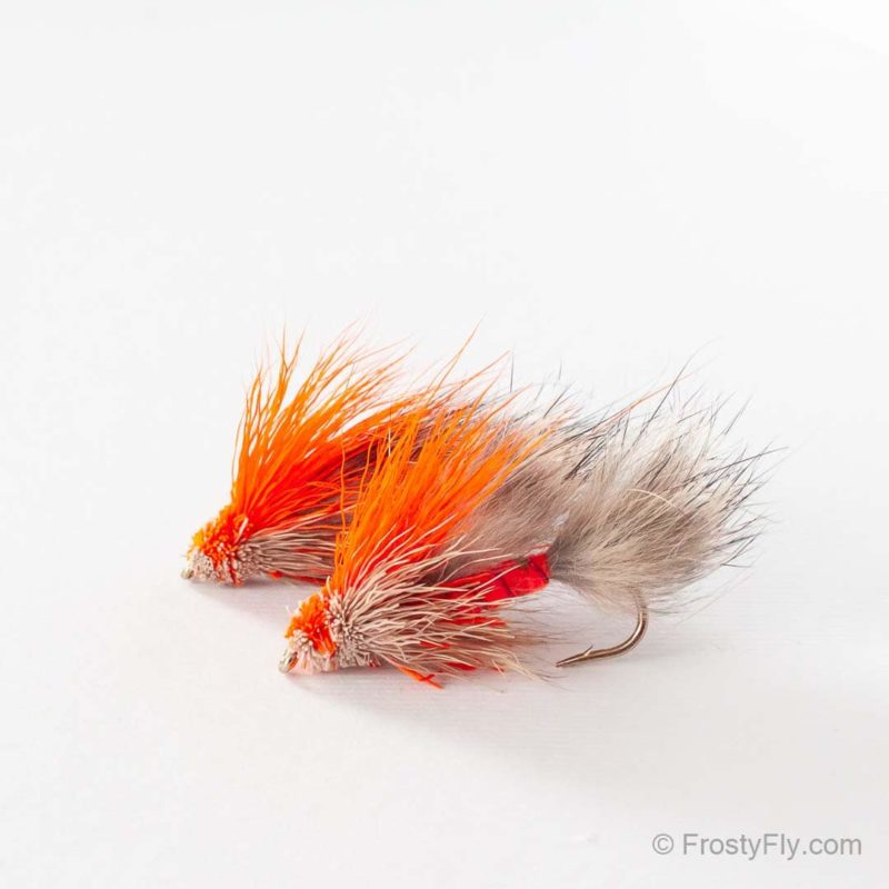 Furry Muddler Fly - Orange
