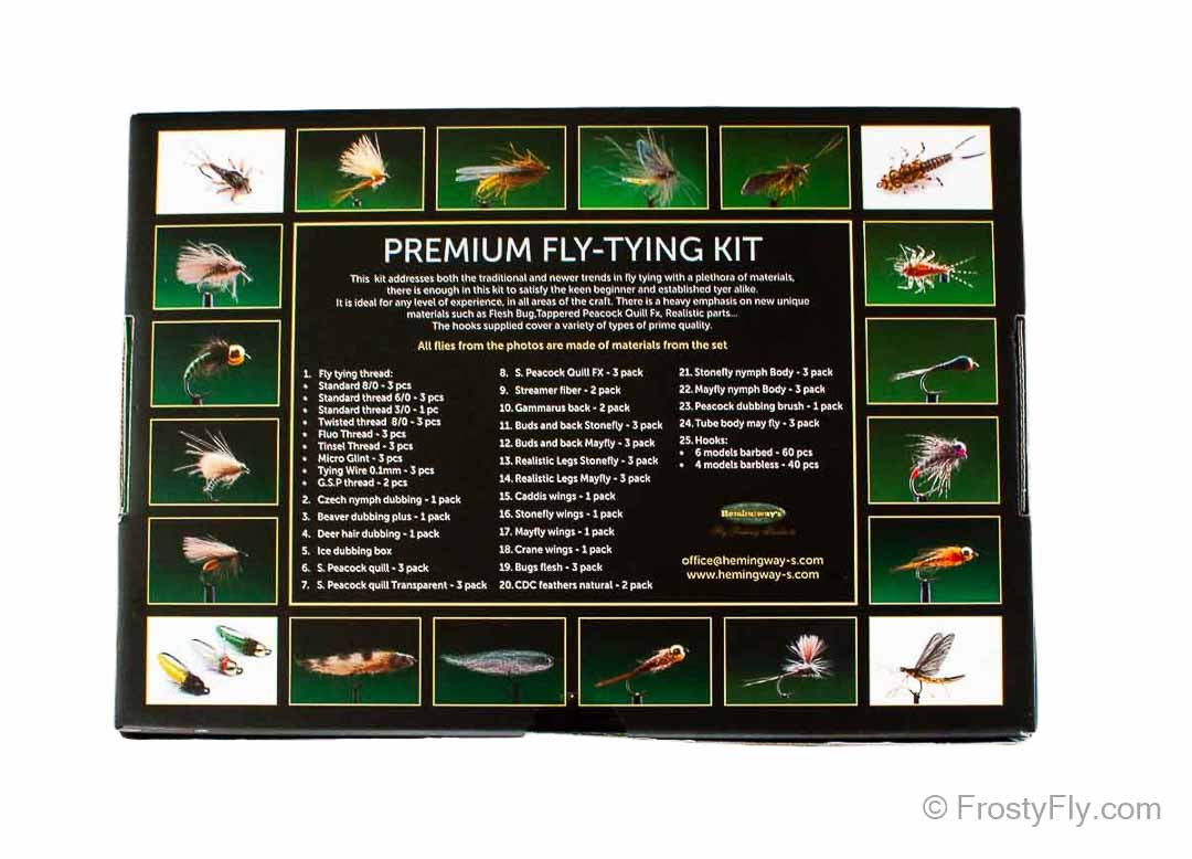 Hemingway's Premium Fly Tying Kit - FrostyFly