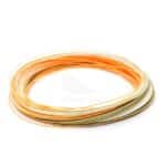 Troutline Competition Tricolor Nymphing Fly Line - Olive/White/Orange