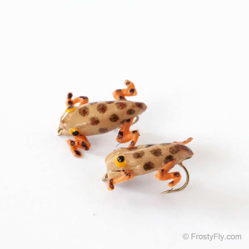 Realistic Frog Fly - Tan
