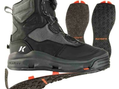 Korkers Darkhorse Wading Boots with Felt and Kling-on Soles