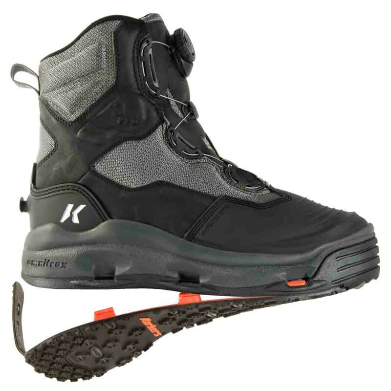 Korkers Darkhorse Wading Boots with interchangeable soles
