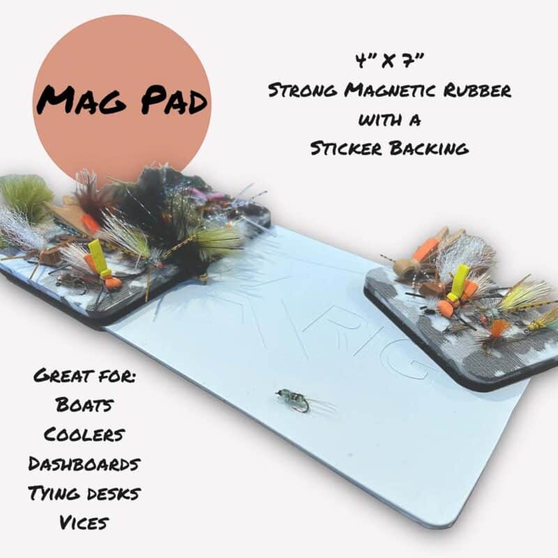 Lid Rig Mag Pads - Magnetic Fly Pads