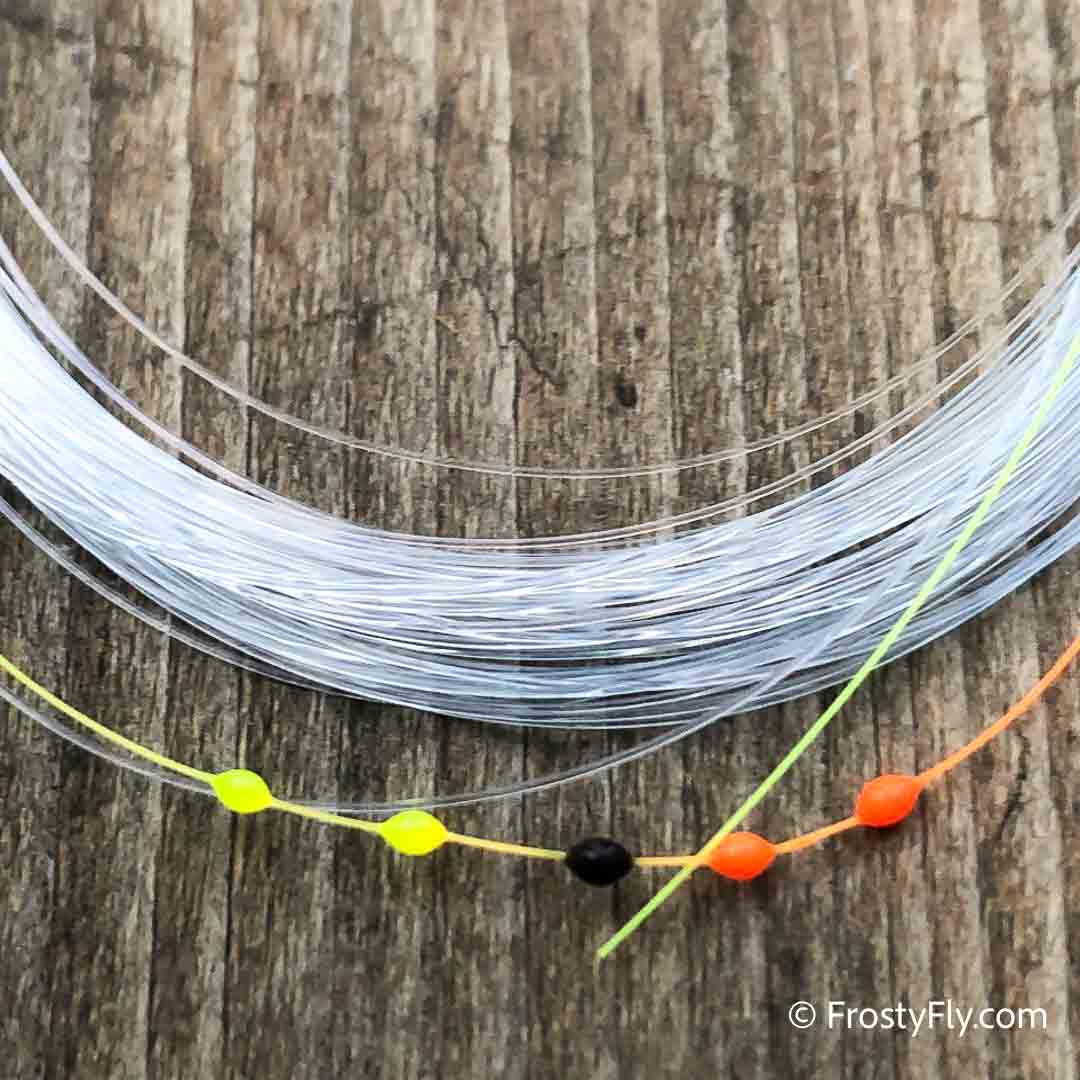 Soldarini Fly Tackle Euro Nymph Tapered Leader 30 ft uv-blue