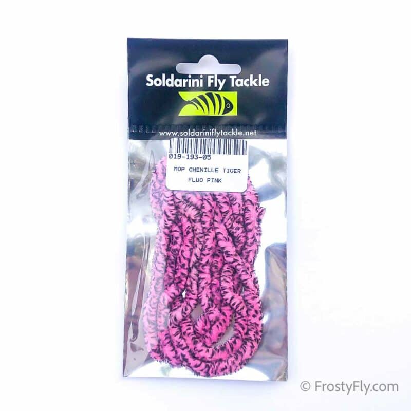 Soldarini Tiger Mop Chenille - Fluo Pink