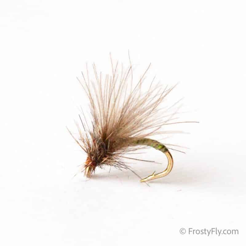 CDC Quill Emerger - Olive - Classic Dry Flies