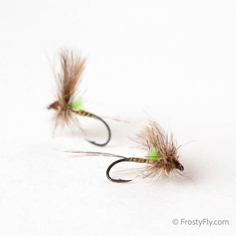 CDC Quill Mayfly - Olive Quill
