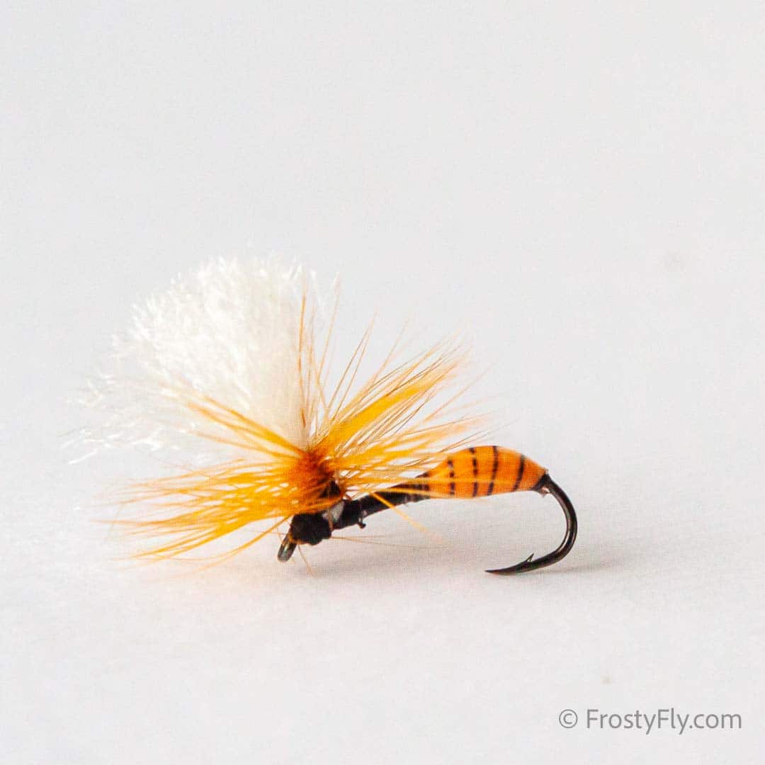 Hi-Vis Parachute Ant - Orange with Black Stripes
