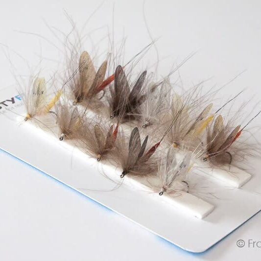 Realistic Flies - MAYFLY Selection of 10 Flies - Assorted