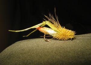 A great hopper pattern tied with Hemingway's Hopper Tube Bodies