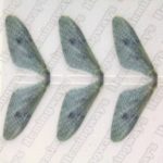 Realistic Mayfly Wings Gray - Extra Large