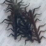 Realistic Stonefly Nymph Soft Legs - Black - Large