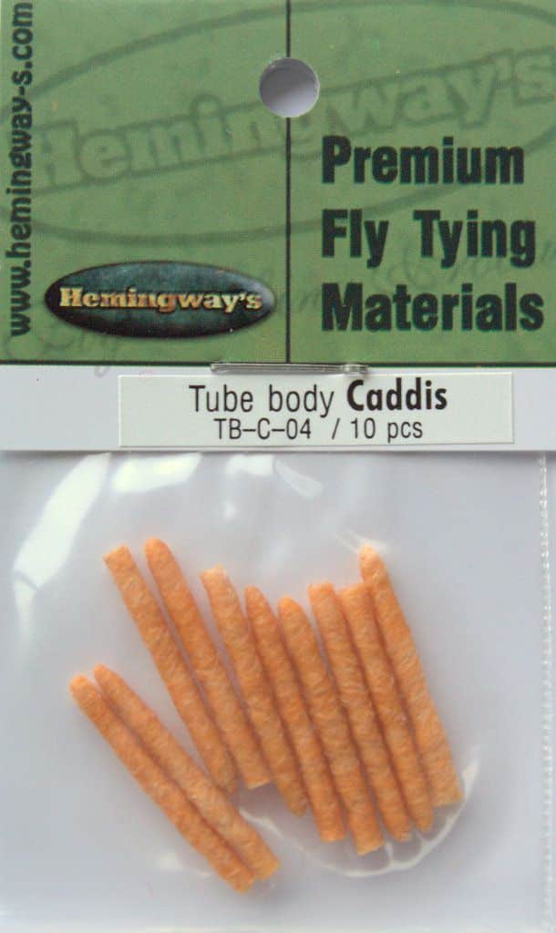 Tube Body - Caddis - Orange 2